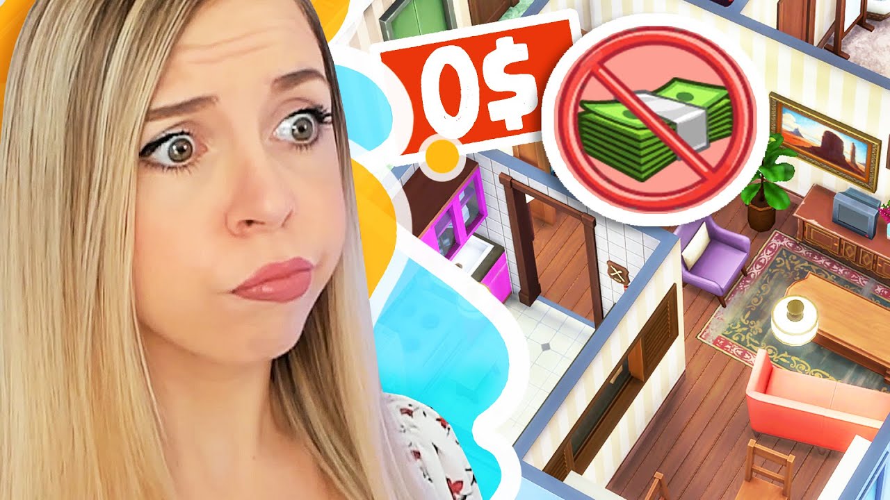 Peut-on RENOVER un appart avec ZERO Simflouz ?! - SIMS 4 Challenge