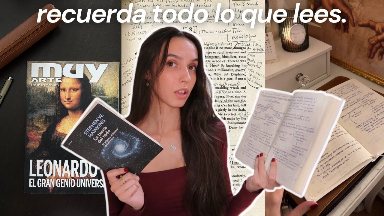 C&oacute;mo anotar tus libros para recordar TODO lo que lees | Mi m&eacute;todo de anotaci&oacute;n ✍🏼