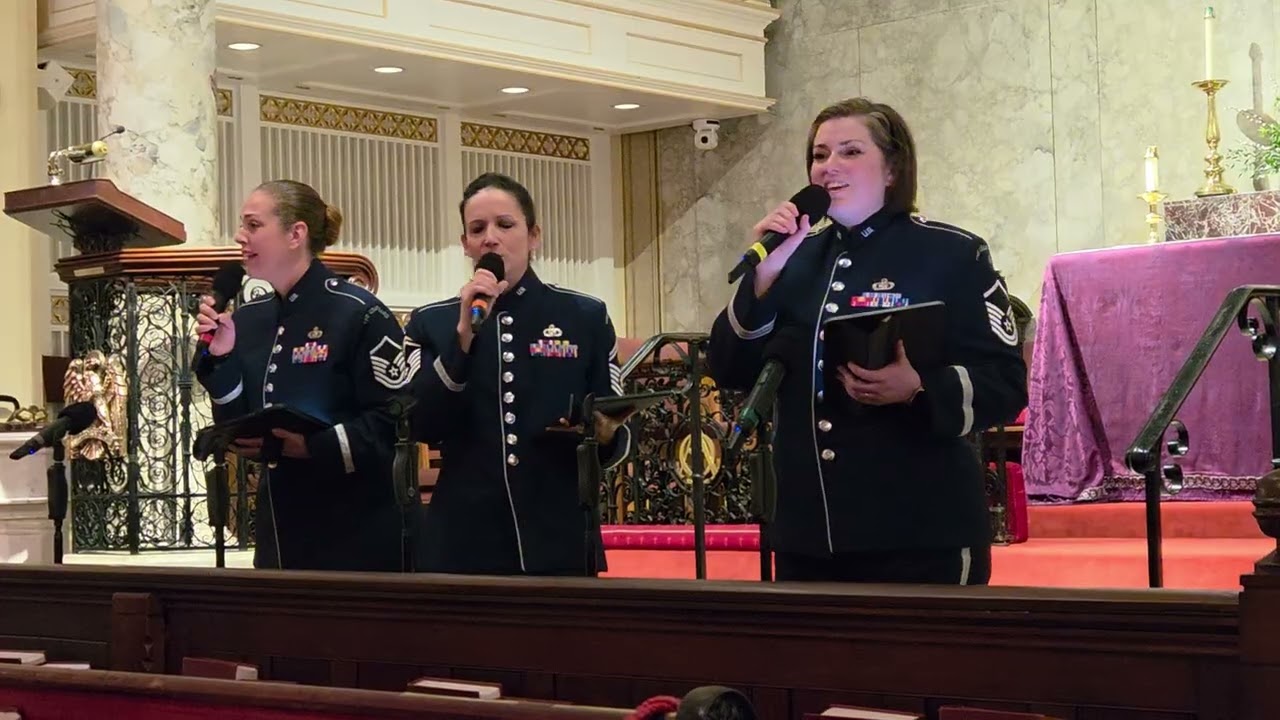 U.S. Air Force Band Singing Sergeants @ St. John's Church, D.C. 