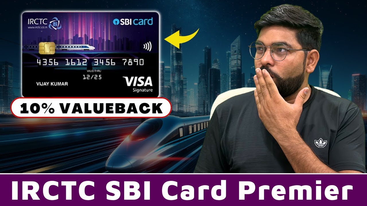 IRCTC SBI Card Premier || Best Railway Credit Card In India 2024