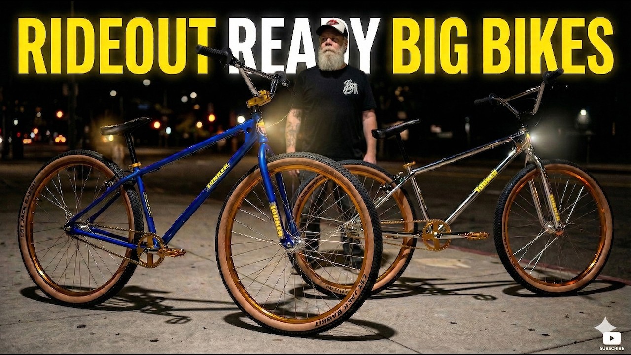 Эти новые, полностью укомплектованные большие BMX-велосипеды готовы к поездкам!