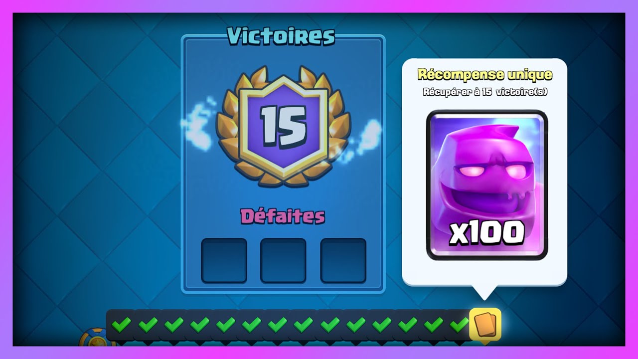 15 VICTOIRES AU DÉFI DU GOLEM ÉLIXIR !! - Clash Royale