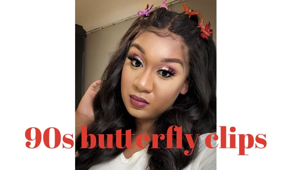 90s Twist With Butterfly Clips