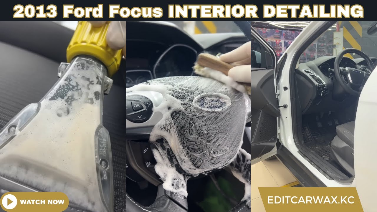 2013 Ford Focus: Профессиональный комплект по уходу за салоном