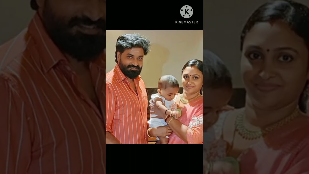 ZEE Tamil Anna serial Hero Senthil (Mirchi Senthil) Family Photos 🥰💖#trending#shorts#priya#