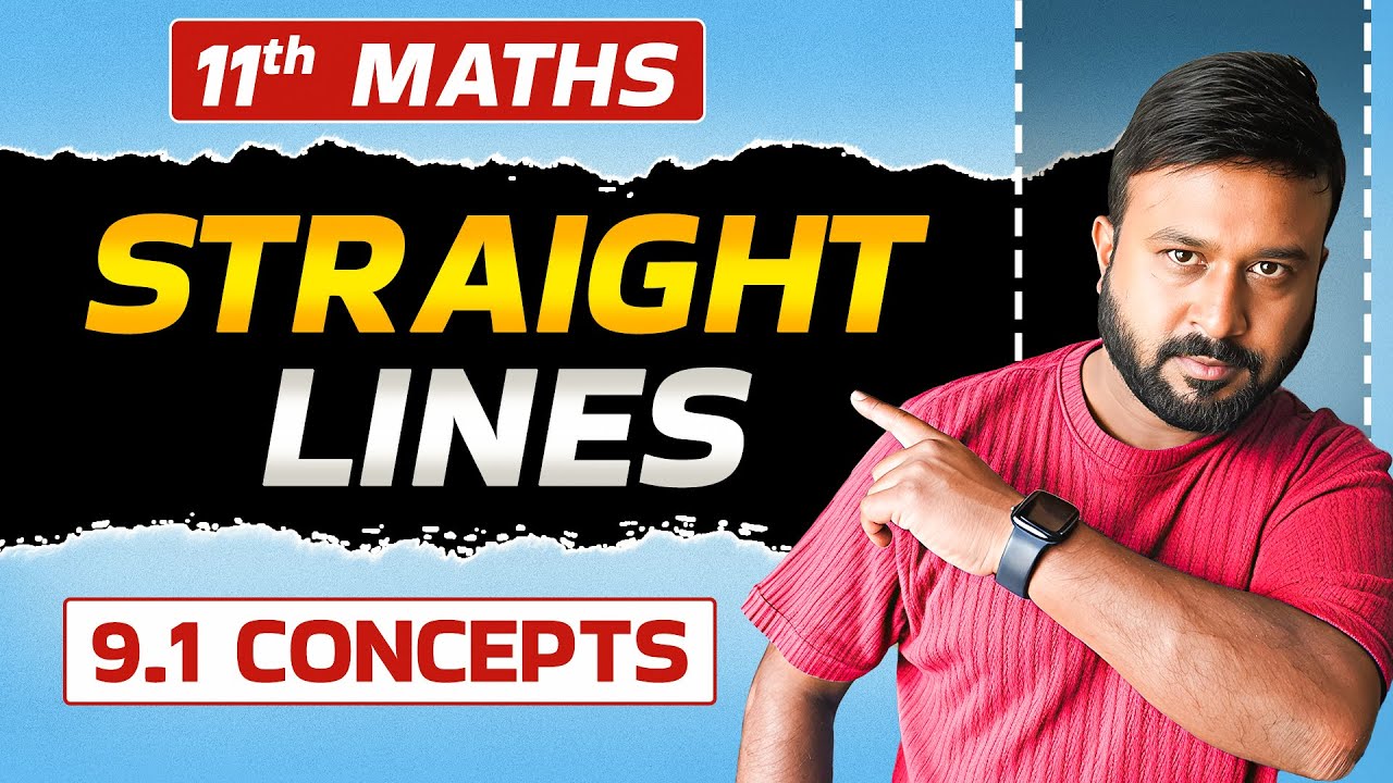 Class 11 Maths Ch 9 Ex 9.1 Intro 📏 | Straight Lines | NCERT 2025–26 | VidyaWise