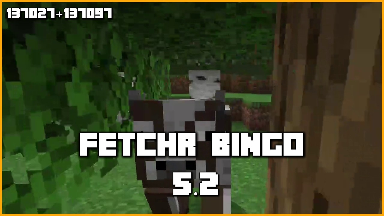 Fetchr - Minecraft Bingo 5.2 - 137027 + 137097
