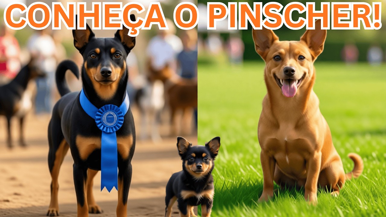Conheça o Verdadeiro Pinscher: A Raça Inteligente Que Poucos Entendem! #pets #cachorro #pinscher
