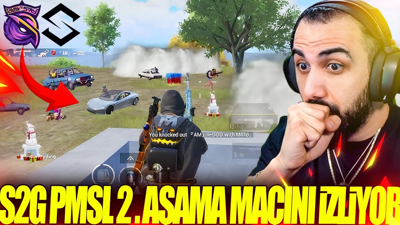 BARIŞ G S2G PMSL TURNUVASI 2. ELEME AŞAMASI 1.GÜN 1.MAÇI İZLİYOR VE YORUMLUYOR !
