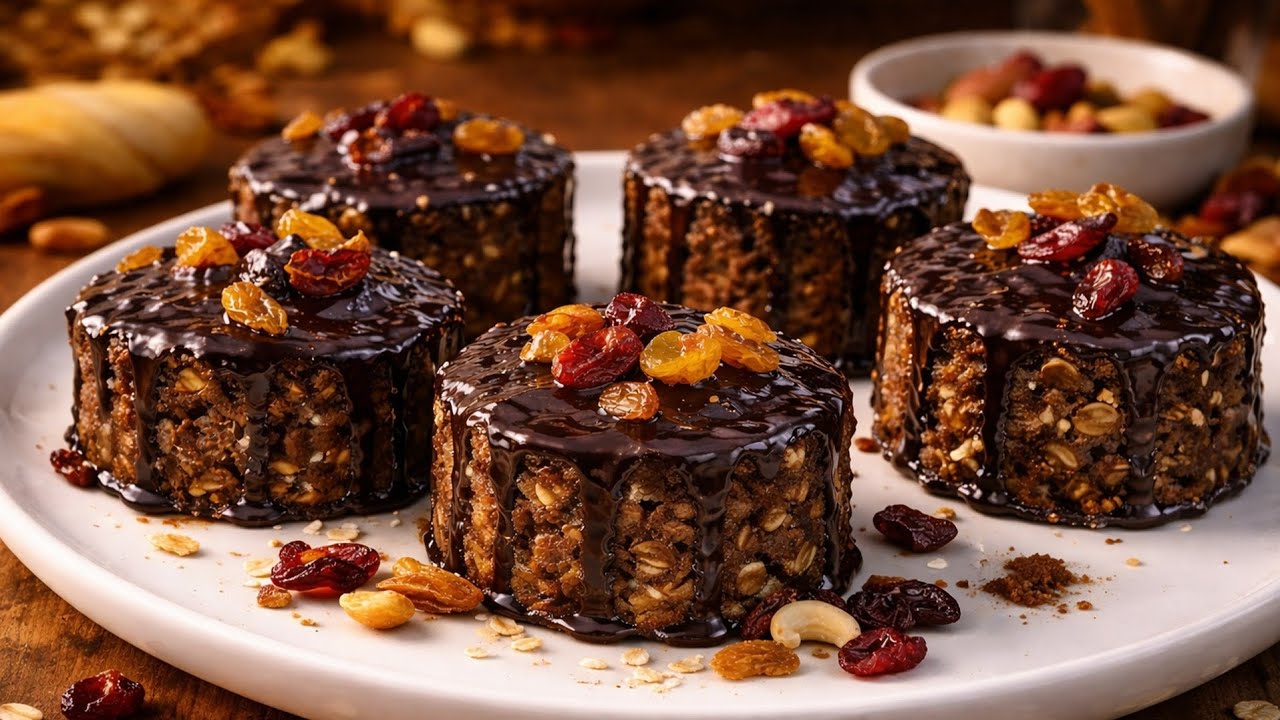 Try This Healthy Snack! Oat Mini Cakes Everyone Loves — Sugar-Free & Naturally Sweet.