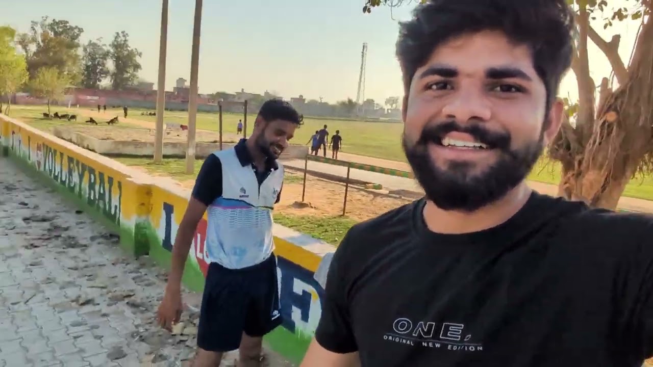 Aaj kiya double workout gym& ground 