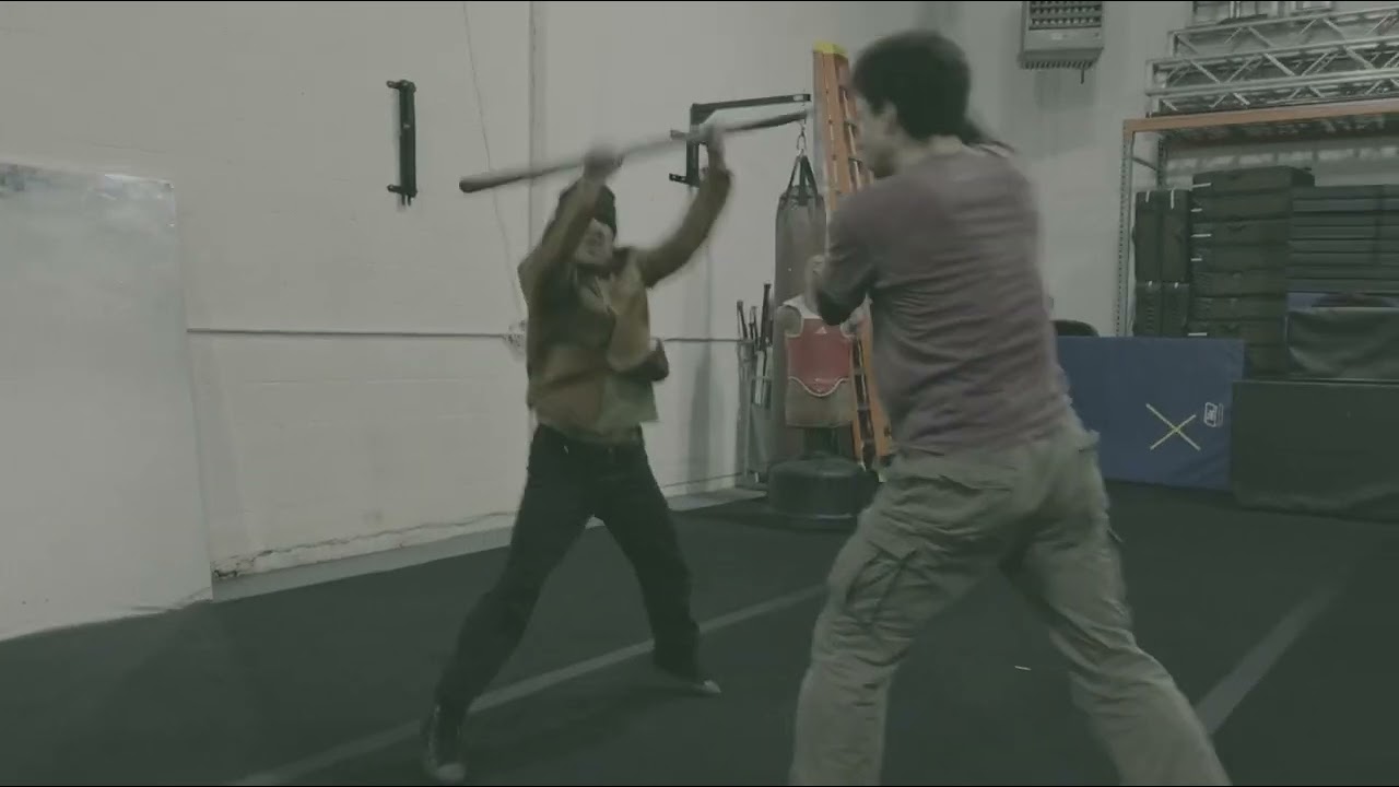 James gonzalez vs Diego pope - Bo Staff Fight