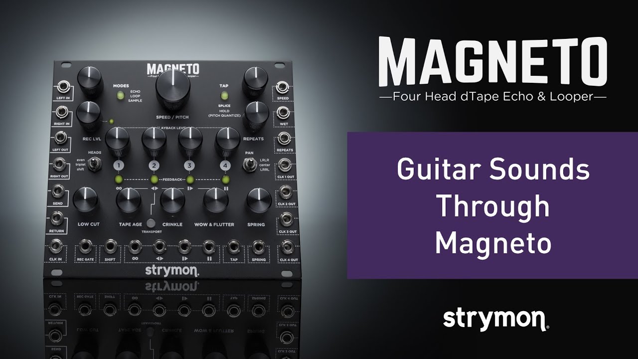 Strymon Magneto - Guitar Sequence