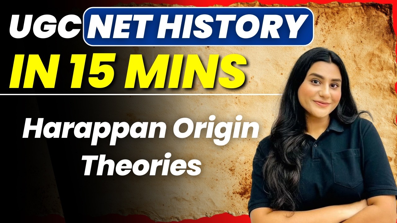 UGC NET June 2026 History | Indus Valley Trade System | Harappan Origin Theories |Important Concepts