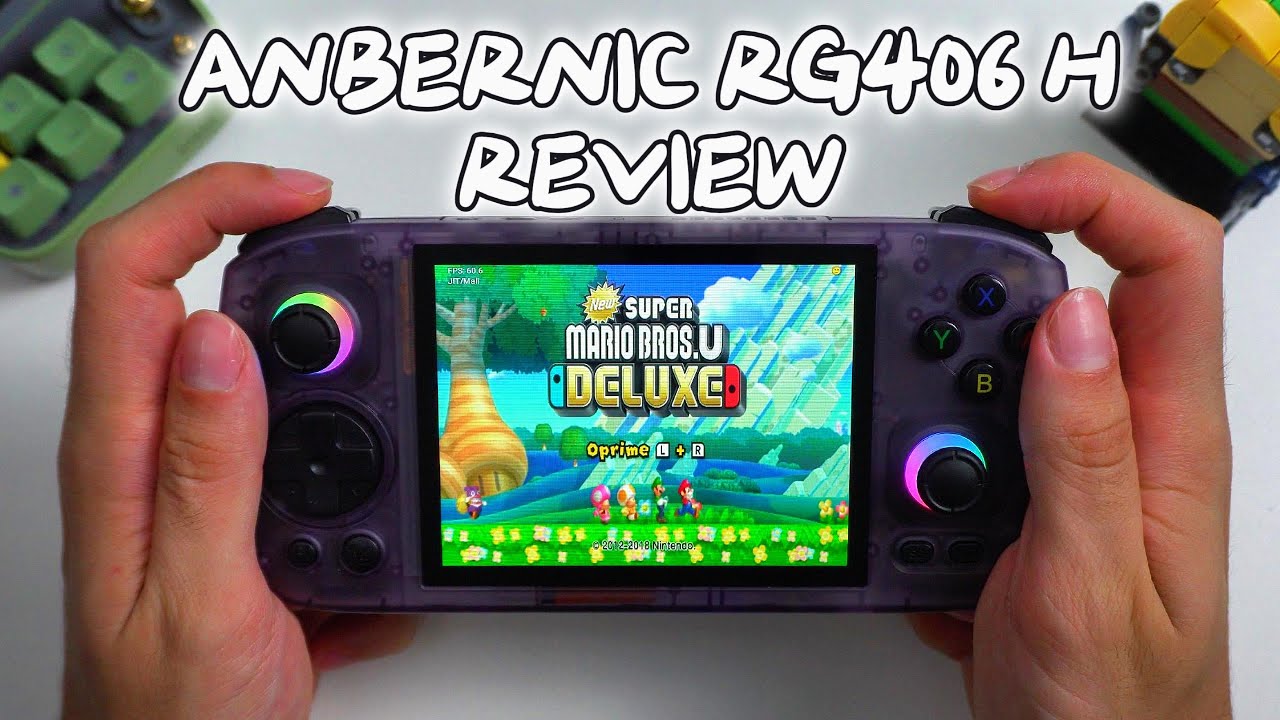¿La MEJOR CONSOLA Android por menos de $150? 🤔 ANBERNIC RG406H Review completa