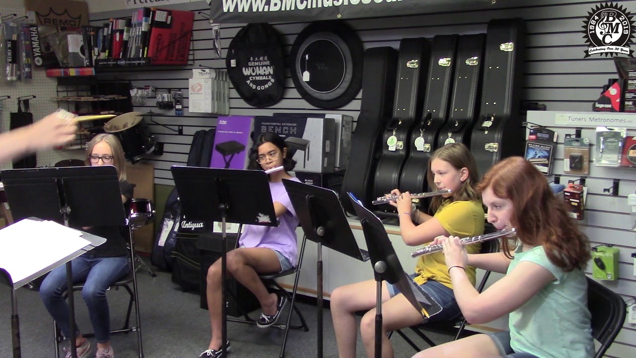 2019 Flute Choir plays 