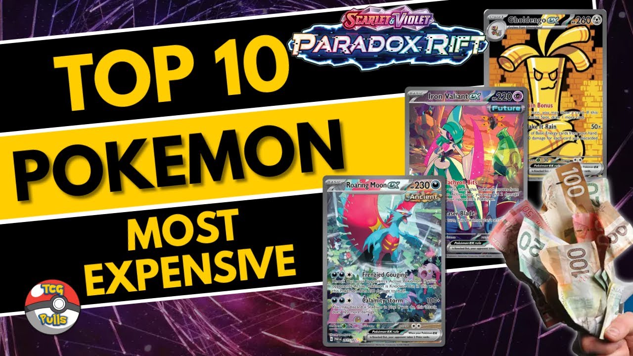 TOP 10 Most Expensive Pokemon Cards in Paradox Rift