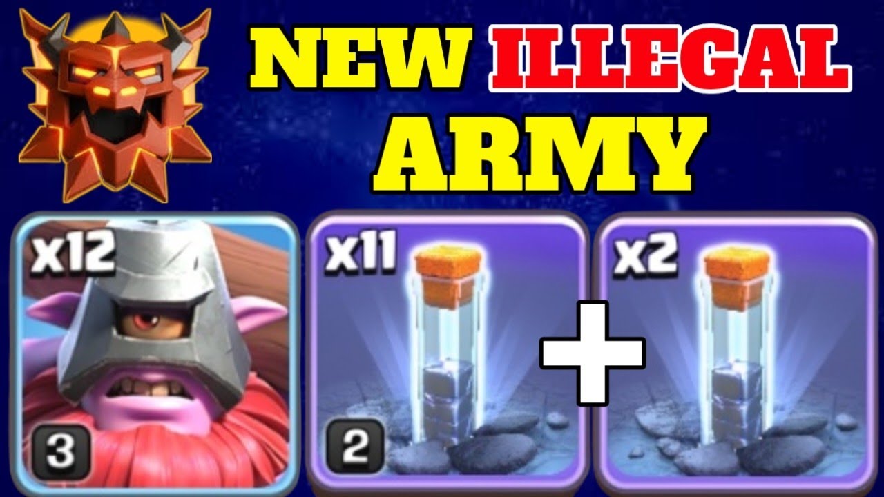Thrower Is The Strongest Meta: See How Legend Bases Destroyed  (Clash Of Clans)