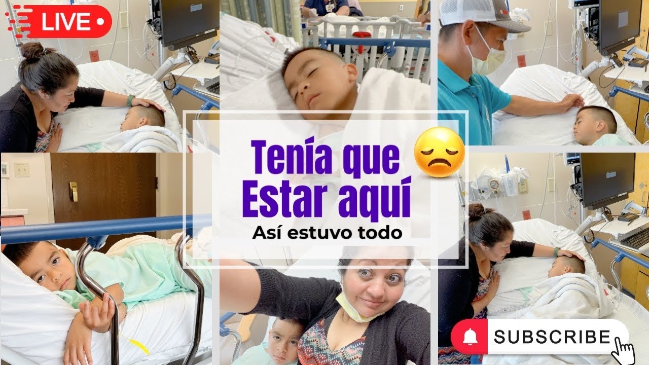 Así fue el proceso de el procedimiento de mi hijo #vlog #hospital