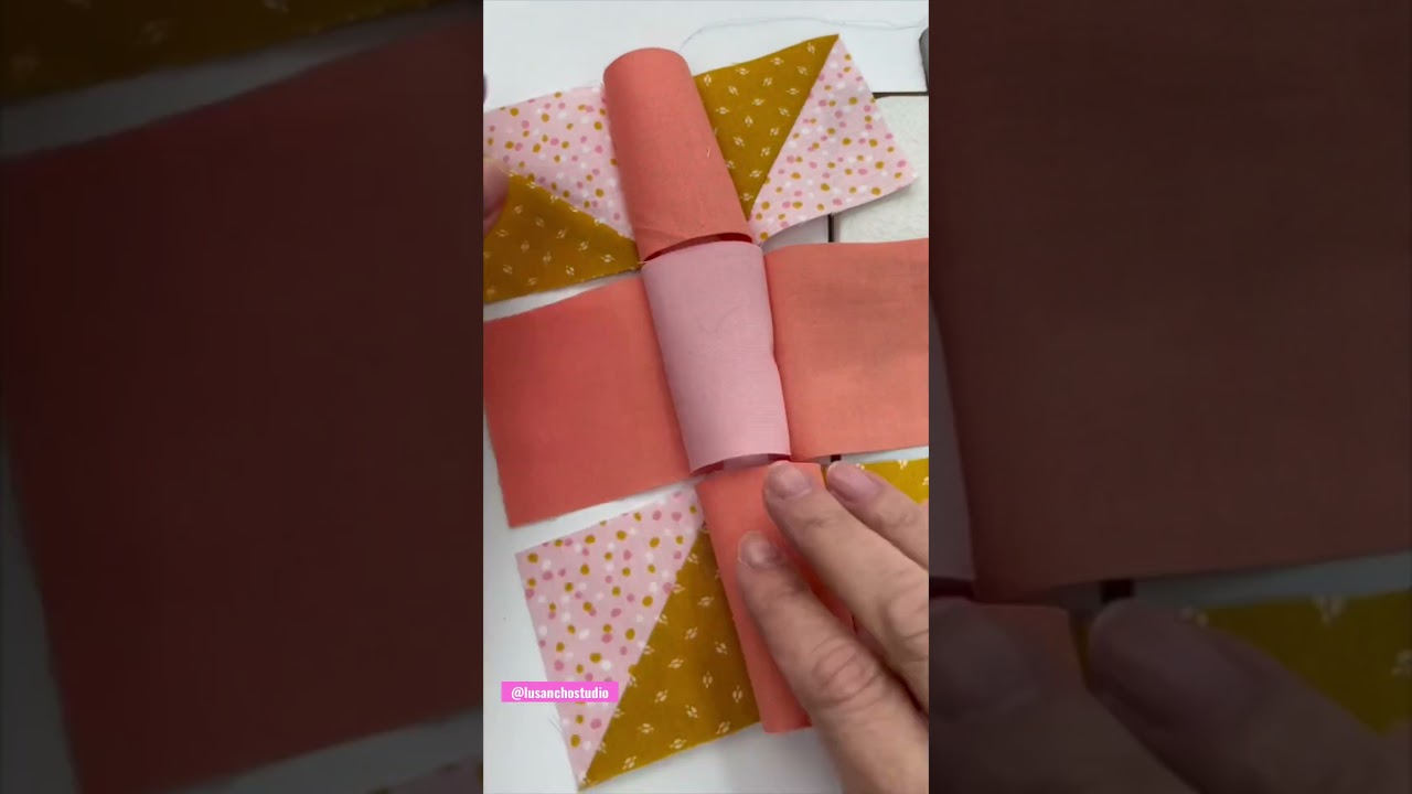 Bloco Patchwork #costura #sewing #patchwork #patchworkquilt #quilt #craft #retalhos #artesanato#sew