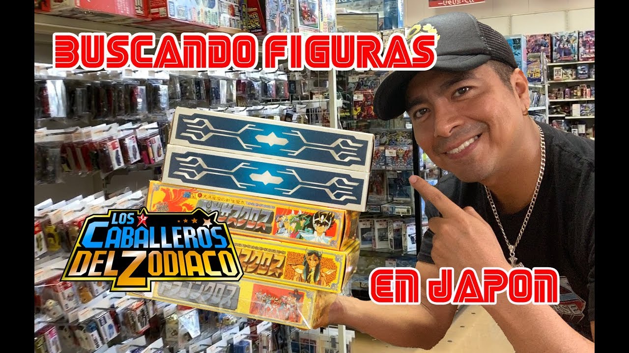 Buscando Figuras de Caballeros del Zodiaco bajo la lluvia de Japon. Saint Seiya Figures Toy Hunter
