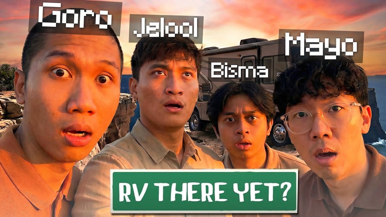 AKU DAN KAWAN KU MUDIK KE LUAR NEGARA NAIK RV?! #FRAKSILIAR