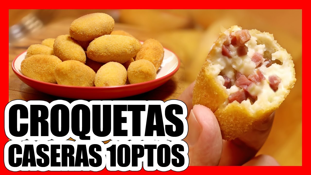 ❤️ Las Mejores CROQUETAS de JAMÓN del MUNDO!!!