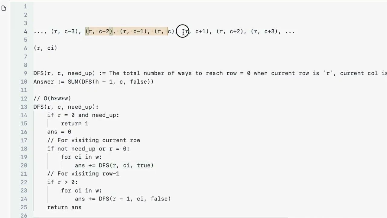 LC3797 Count Routes to Climb a Rectangular Grid (Hard)