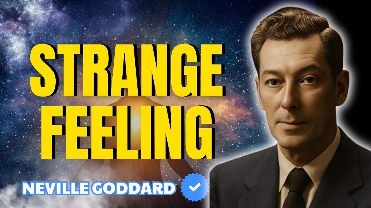 The Hidden Meaning Behind This Strange Feeling | Neville Goddard Meditation