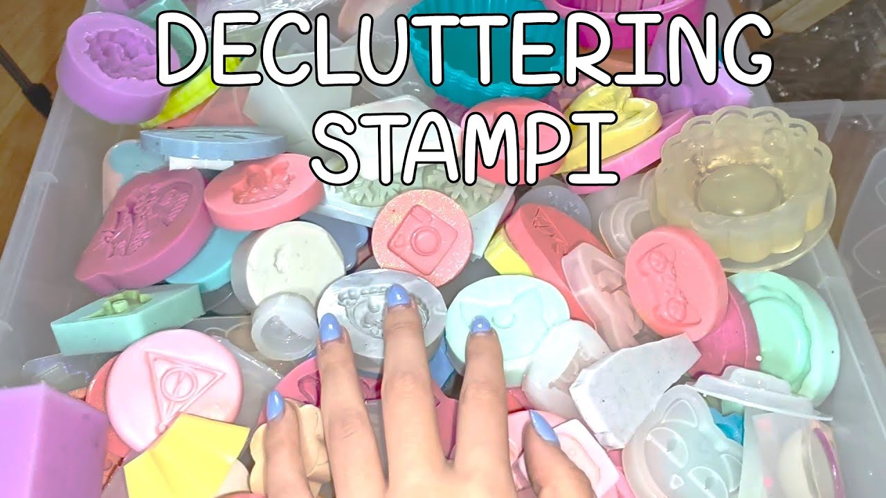 MEGA DECLUTTERING STAMPI! Ne tengo POCHISSIMI 🎀