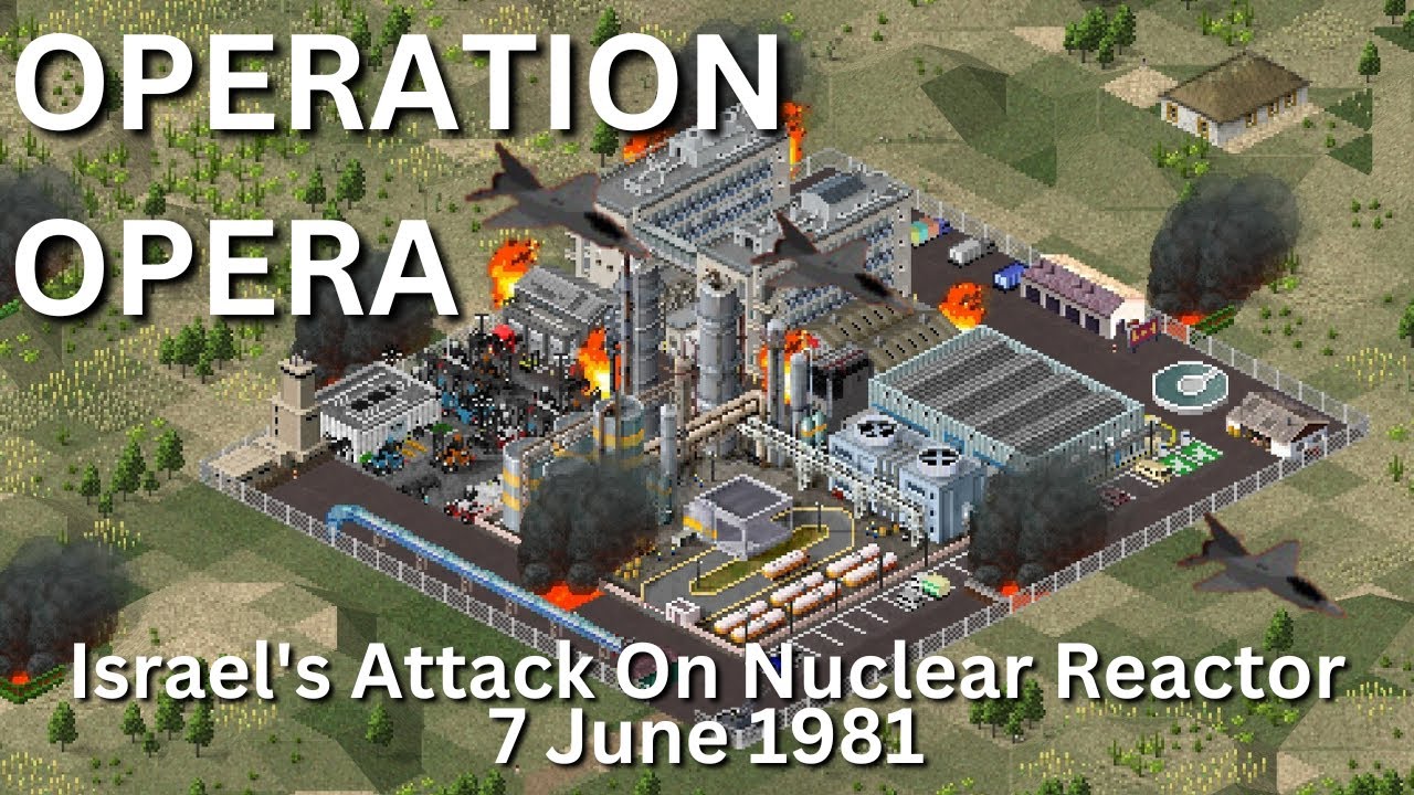 Reactor on Fire | Israel's Attack On Nuclear Plant | Theotown Film
