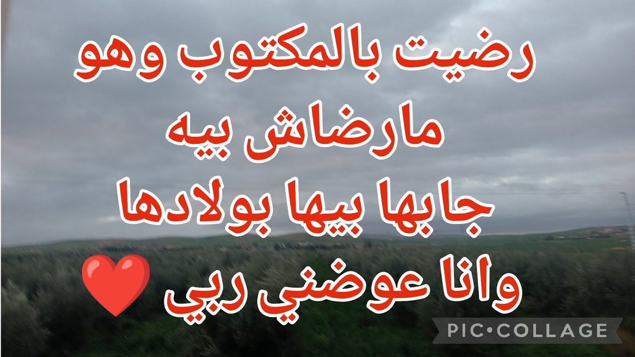 رضيت بالمكتوب وهو مارضاش بيه 😢جابهابيها بولادها 😱وانا عوضني الله ❤️