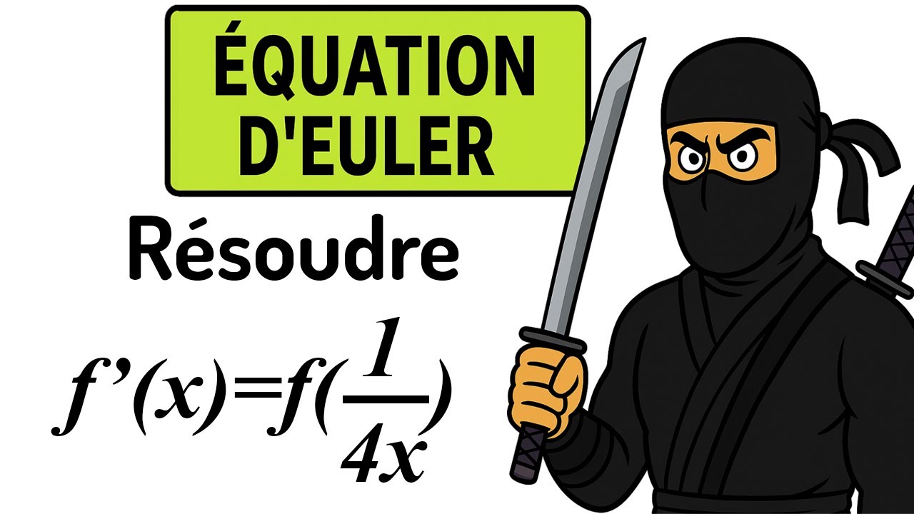 Méthode pour résoudre une équation d'Euler