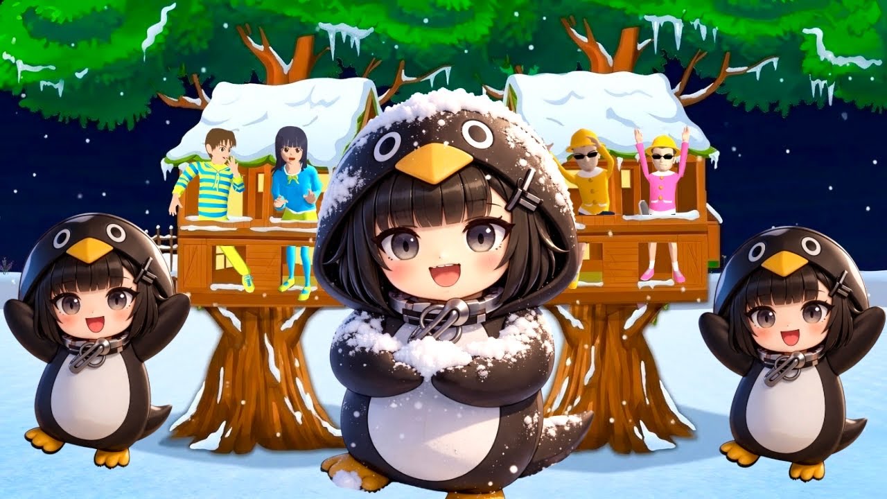 Yuta Mio Main Salju Bersama Pinguin GUGUGAGA😻😨