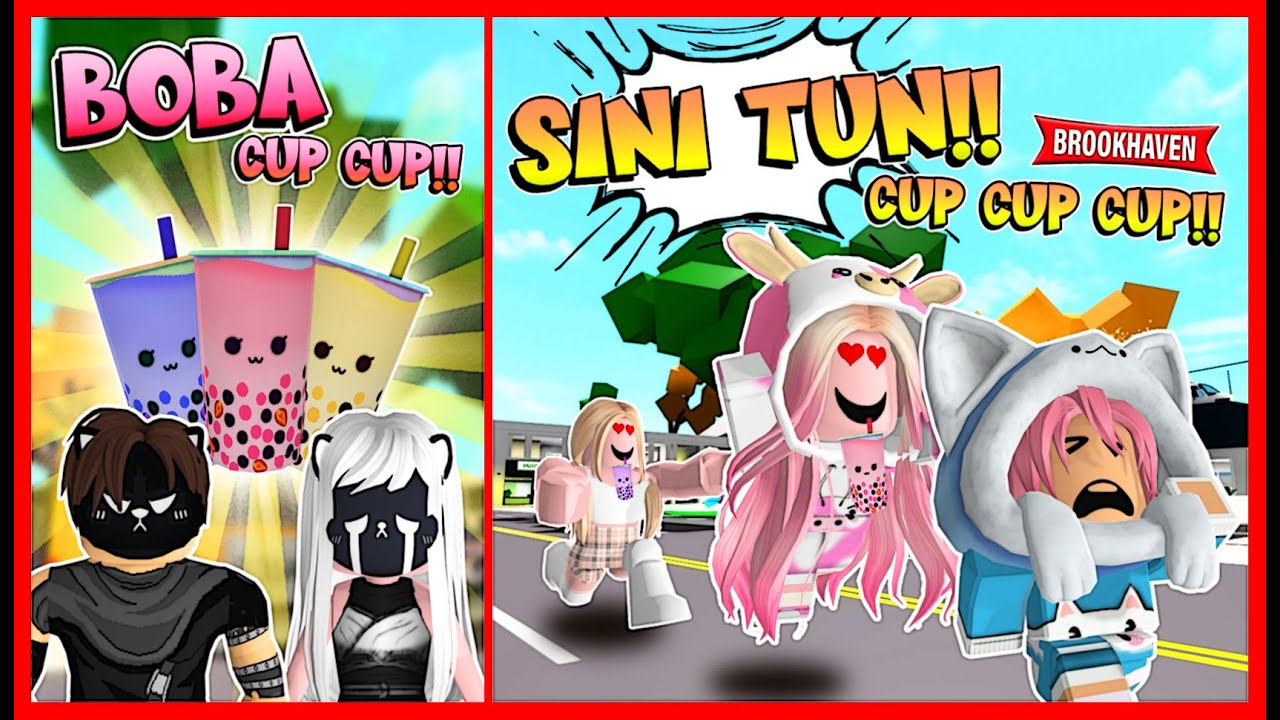 TIDAK !! MOMON JATUH CINTA SAMA ATUN SETELAH MINUM BOBA !! Feat @MOOMOO Brookhaven Roleplay Roblox