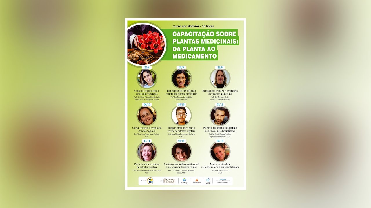 Coleta, Secagem e Preparo de Extratos Vegetais