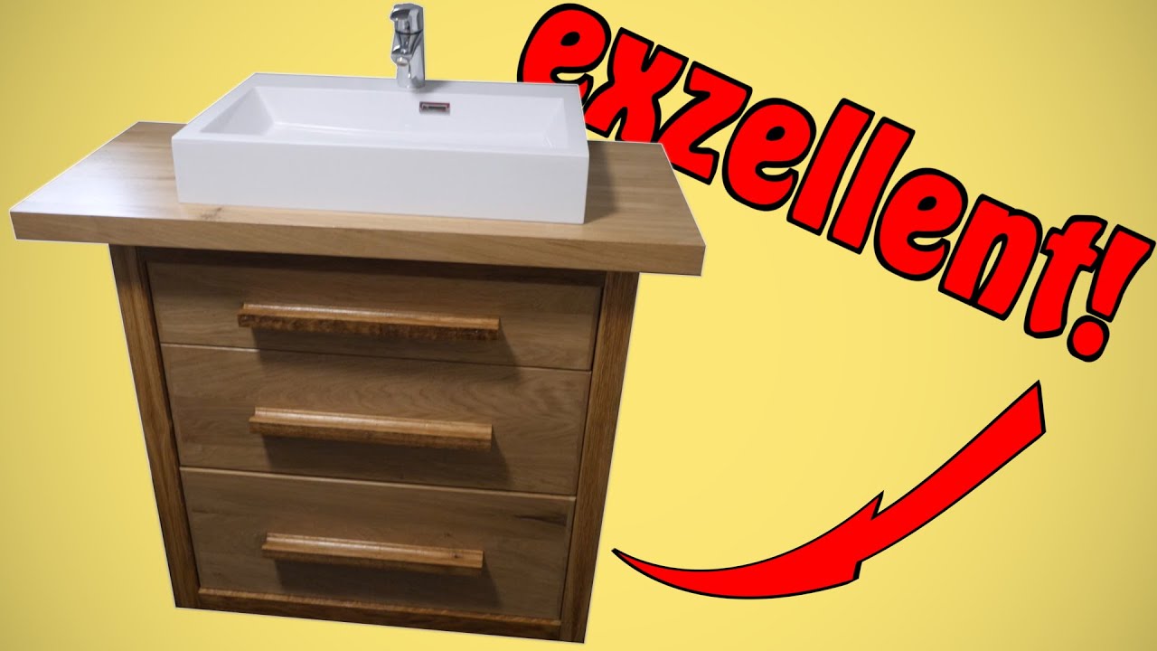800€ sparen und selber einen Waschtisch bauen. Teil 2