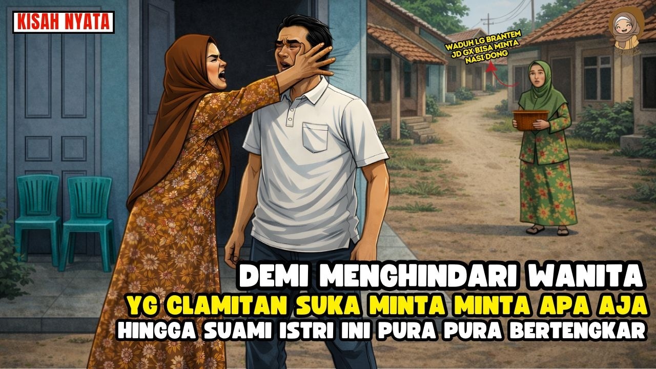 MENGHINDARI IBU IBU CLAMITAN YG SUKA MINTA TRUS RELA PURA PURA BRANTEM II SINETRON AZAB