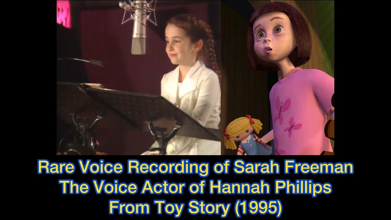 Rare Voice Recording of Sarah Freeman The Voice Actor of Hannah Phillips From Toy Story (1995)