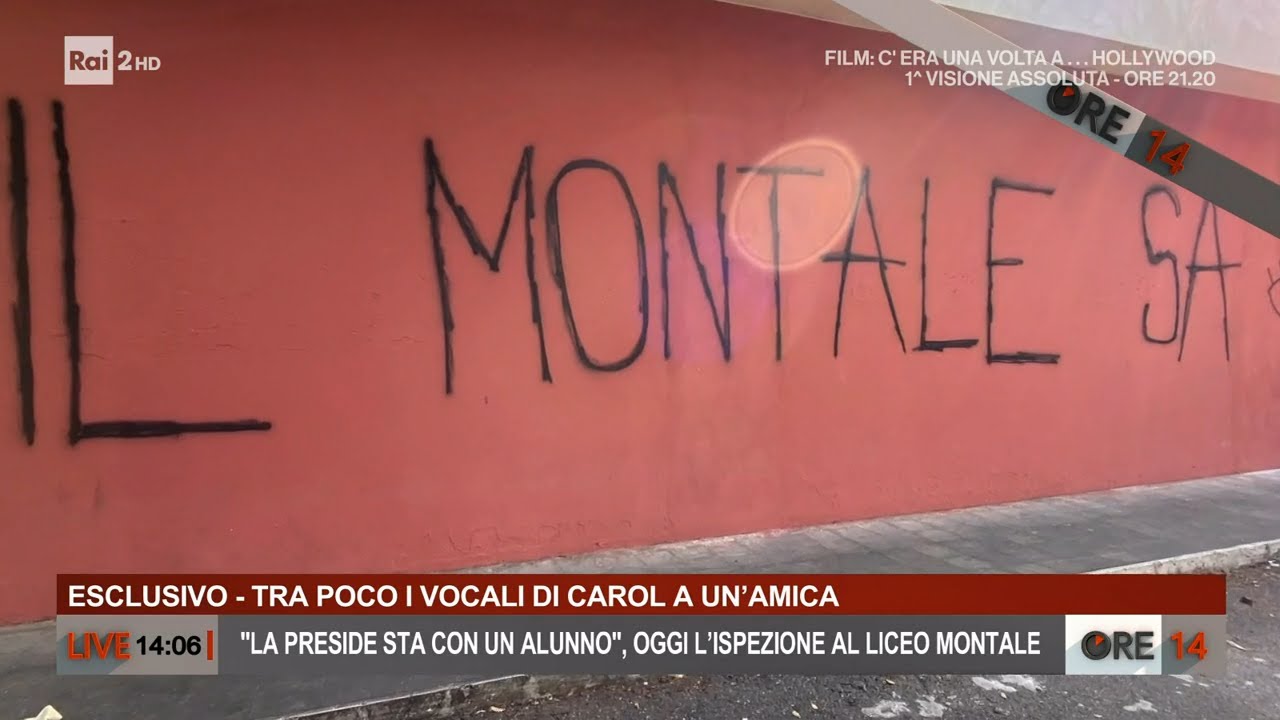 Roma, presunta relazione tra preside e alunno: spuntano le chat? - Ore 14 del 31/03/2022