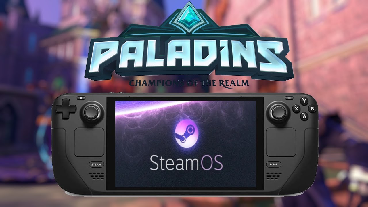 Paladins en Steam Deck LINUX - MAX SETTINGS - 2024 Online Match