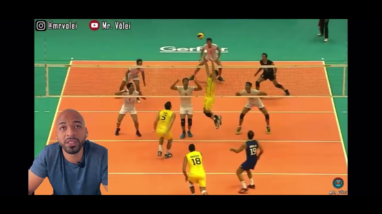 Aula On-line de Vôlei 🏐 - Análise Ataques de Central