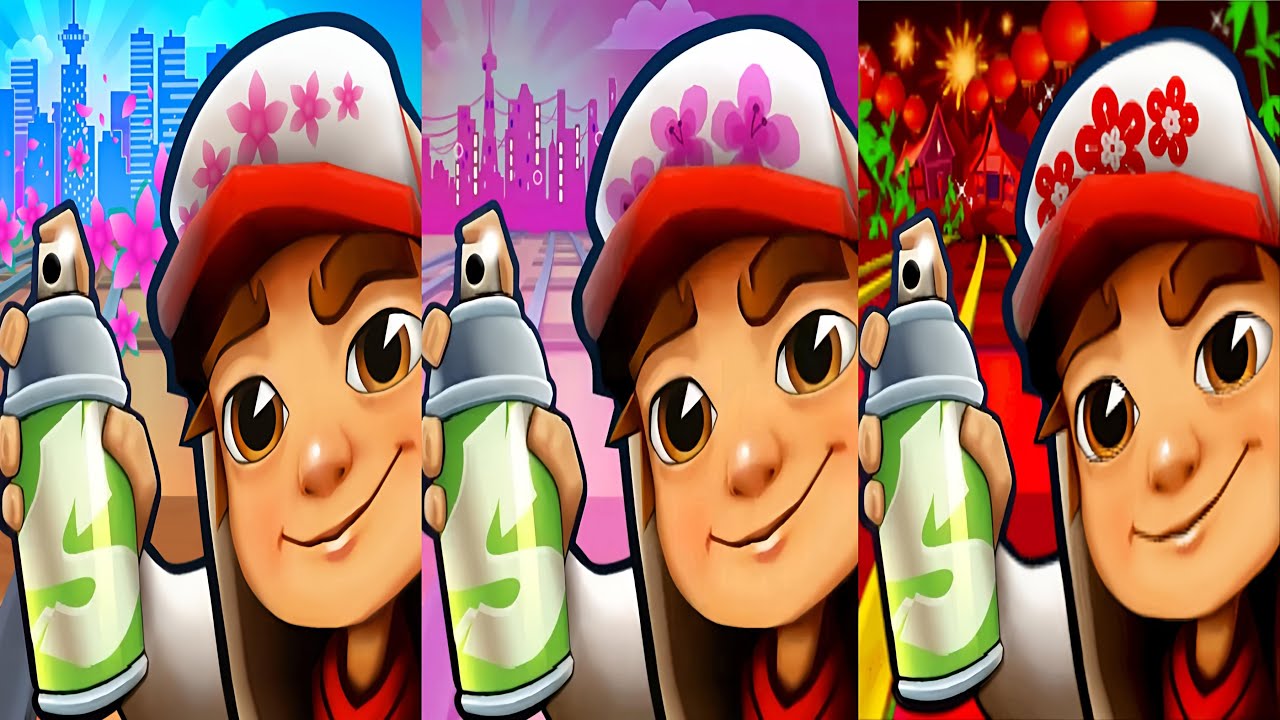 Subway Surfers : Tokyo 2021 🆚 Vancouver 2022 🆚 Lunar New Year 2022
