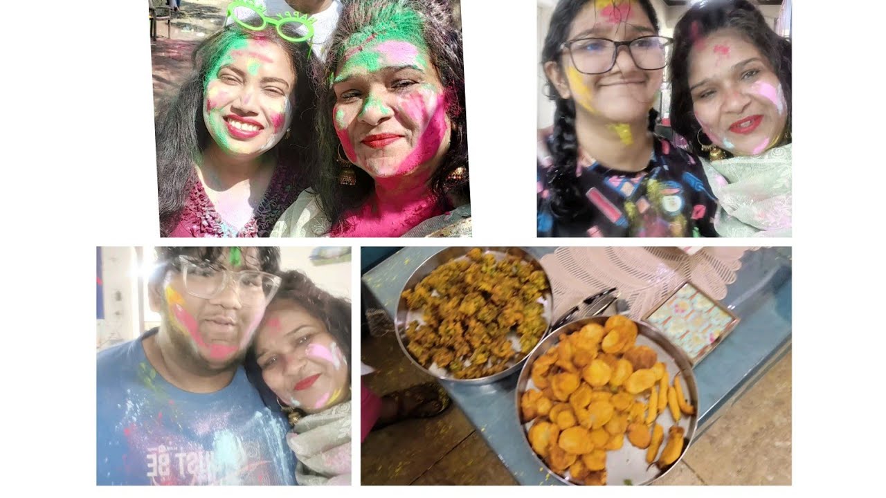 Happy holi 🎉🫟🎉🎊🫟🎉🎊🫟 See my holi vlog 🥰🫟🎉🎊