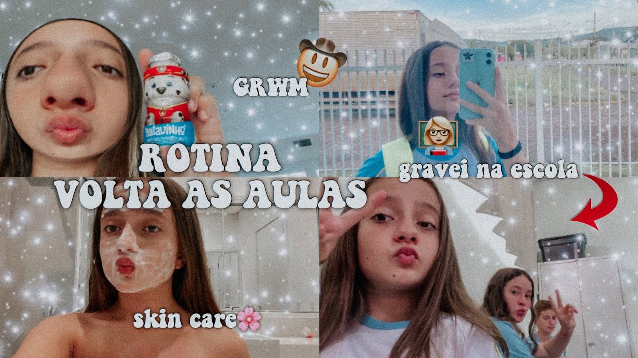 Rotina volta às aulas 2020 ~gravei na escola~