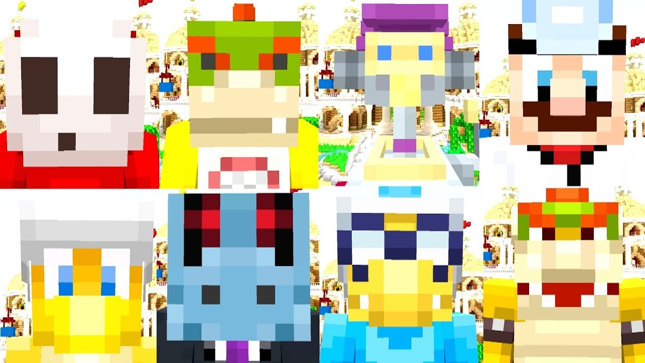 EVERY FUN HOUSE CHARACTER EVER! | Nintendo Fun House | Minecraft Switch [300!]