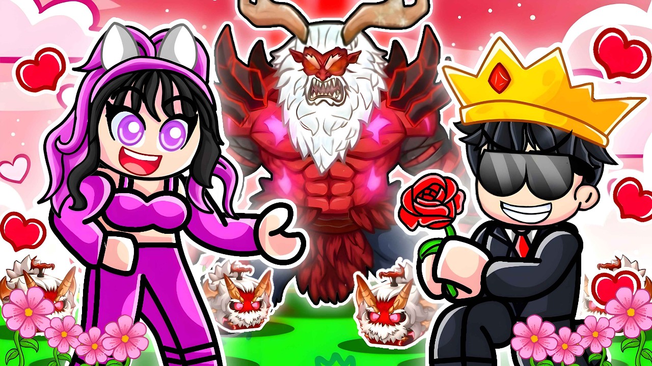 I Completed VALENTINES UPDATE in Blox Fruits Roblox!