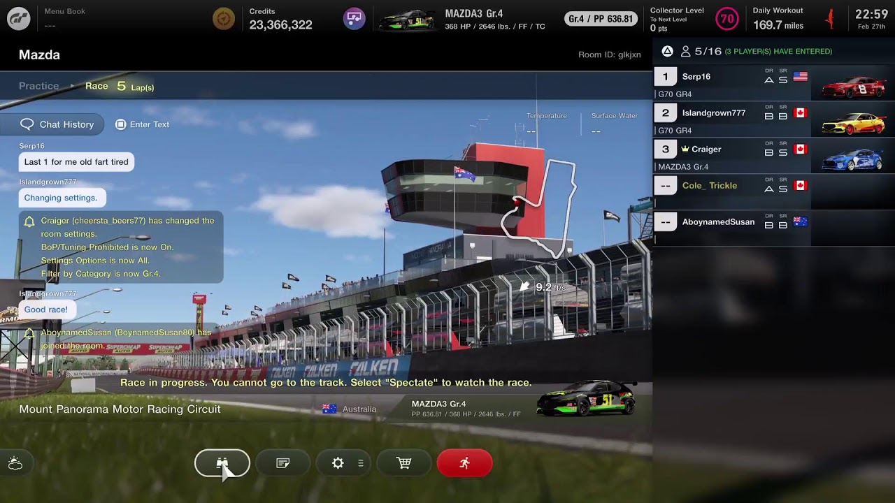 GT7 Dailies and Lobbies