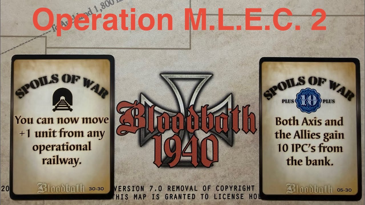 Operation MLEC 2 - USA UK China 