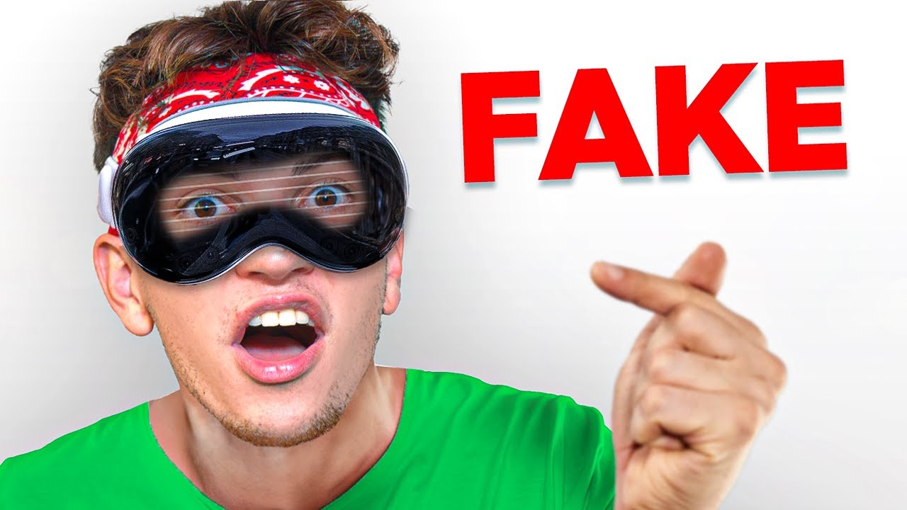 HO COMPRATO L'APPLE VISION FAKE DELLA APPLE